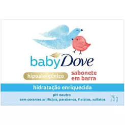 Sabonete Dove Baby Hidratação Enriquecida 75G