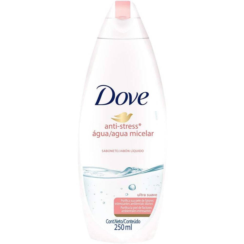 Sabonete Dove Liquido Micelar Anti Stress 250ml