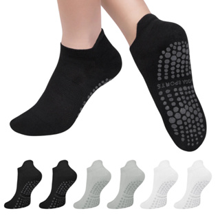 Kit 3/6/12 Pares Meias Pilates Masculino Antiderrapante Yoga Leve Esporte em Oferta na Shopee