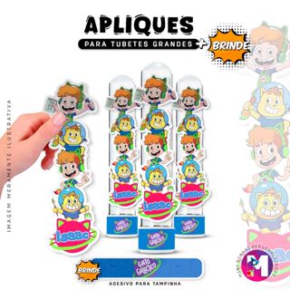APLIQUES PARA TUBETES  (GATO GALACTICO) NÃO ACOMPANHA TUBETE  (+ ADESIVO BRINDE) em Oferta na Shopee