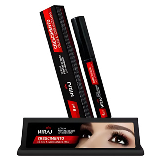 Sérum Crescimento Cílios e Sobrancelha Niraj 8ml em Oferta na Shopee