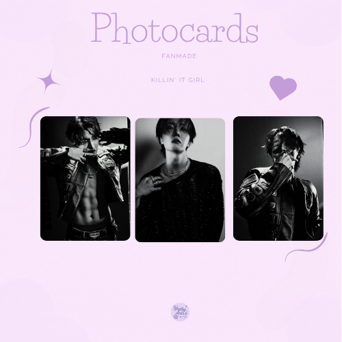 Set killin it girl  | set 7 photocards fanmade | Jhope |BTS|