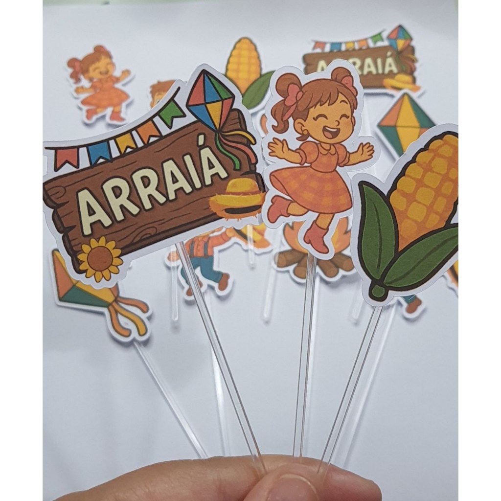 30 topos para docinhos festa junina/ tag docinhos/topper docinhos junino/ decorção festa junina / são joão