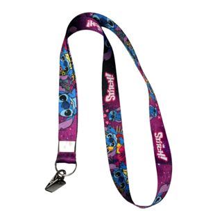 Cordão Chaveiro Lilo & Stitch Varios modelos Jacaré com argola para Crachá em Oferta na Shopee