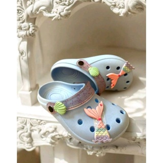 Babuche Emborrachado Infantil Sereia em Oferta na Shopee