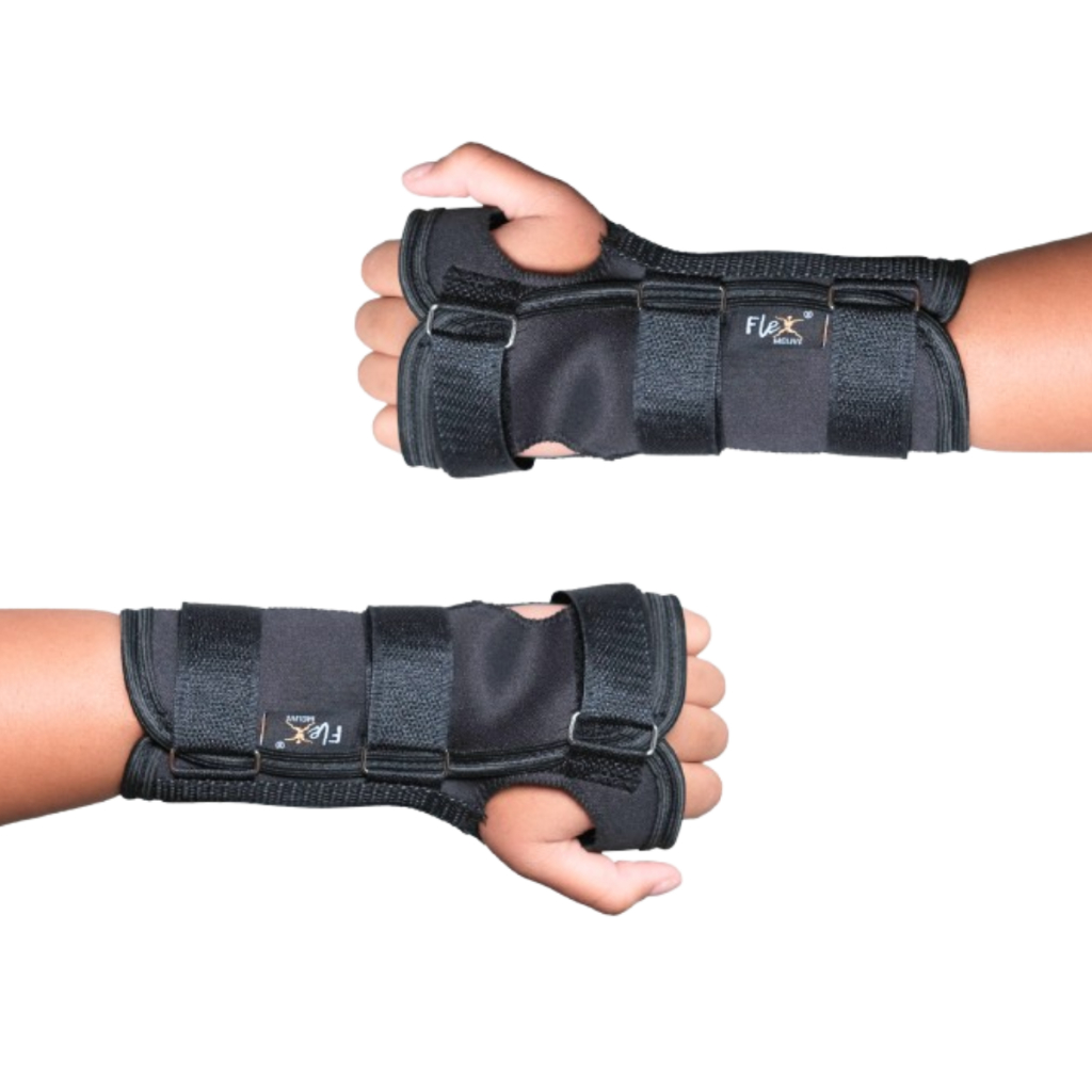 Par De Munhequeira Com Tala Bilateral Pulso Órtese Punho Ajustável Estabilizadora Tendinite em Oferta na Shopee