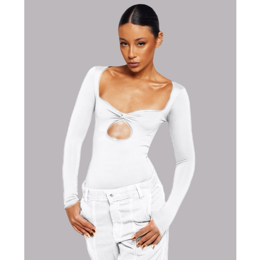body manga luva longa panda ,moda modinha tiktok achadinho.