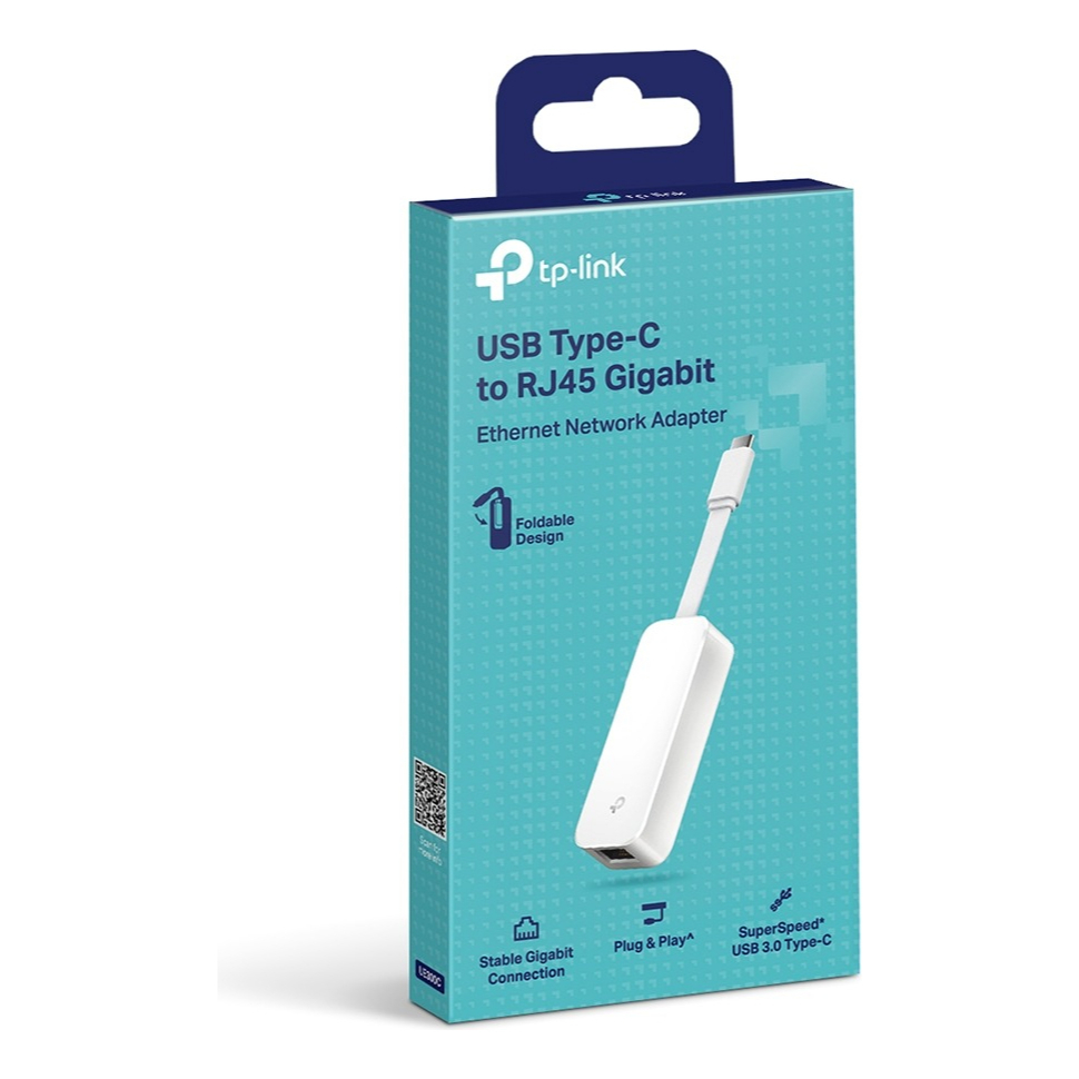Adaptador De Rede Usb Tipo-c Para Ethernet Ue300c Tp-link transforme