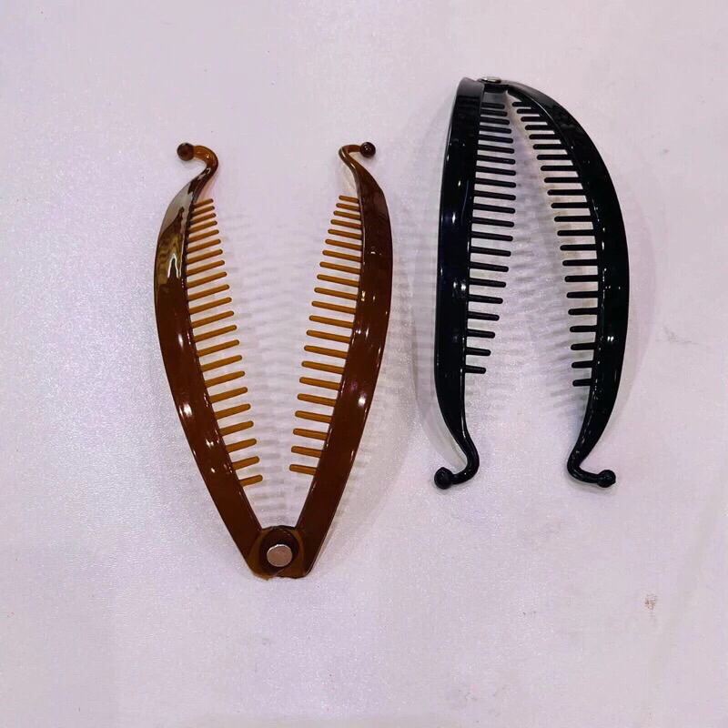 kit 1/3/6/12 Prendedor Banana Liso Modelo Cumprido Para Cables