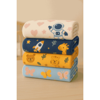 KIT 3 UND MANTA SOFT COBERTOR PREMIUM ANTIALERGICA MENINO MENINA BEBE em Oferta na Shopee