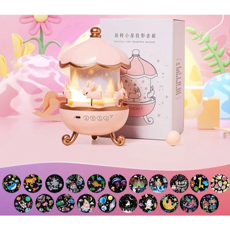 Luminária infantil Projetor luzes estrela oceano natal dinossauro espaço unicórnio