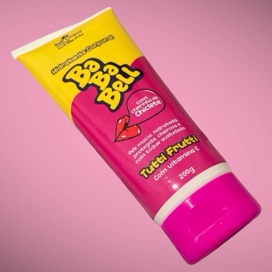 Hidratante Corporal Bababell Tutti Frutti Bell Corpus 200g - Mais vendido - Pele hidratada