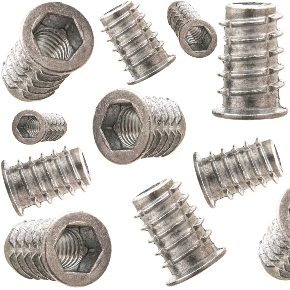 Bucha Americana Para Madeira Moveis 1/4 x 19mm - Fabio Ferragens em Oferta na Shopee