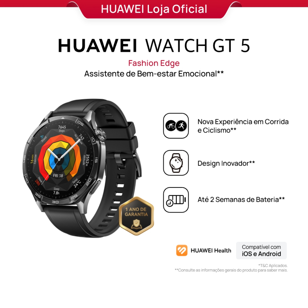 Huawei Gps Smartwatch: Onde Comprar | BuscaProdutos