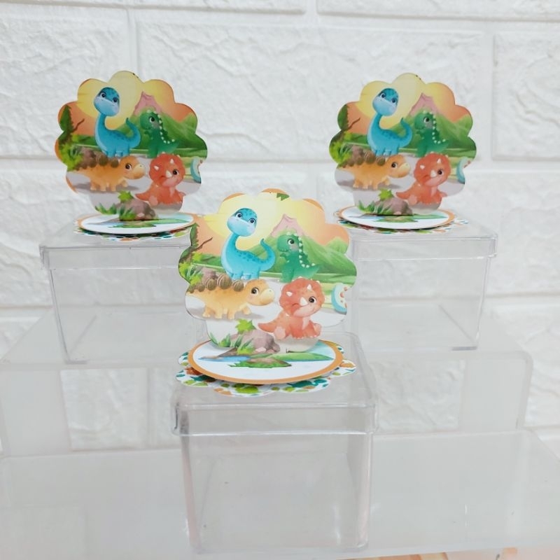 Aplique Painel 3D, 10, 20 ,30, 40, ou 50 und. Tag Personalizada Dinossauros Desenho, Festa, Lembrancinha.