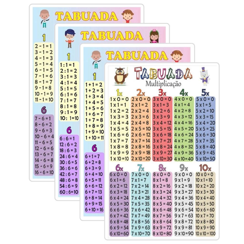 Multiplicacao e Divisao Tabuada: Onde Comprar | BuscaProdutos
