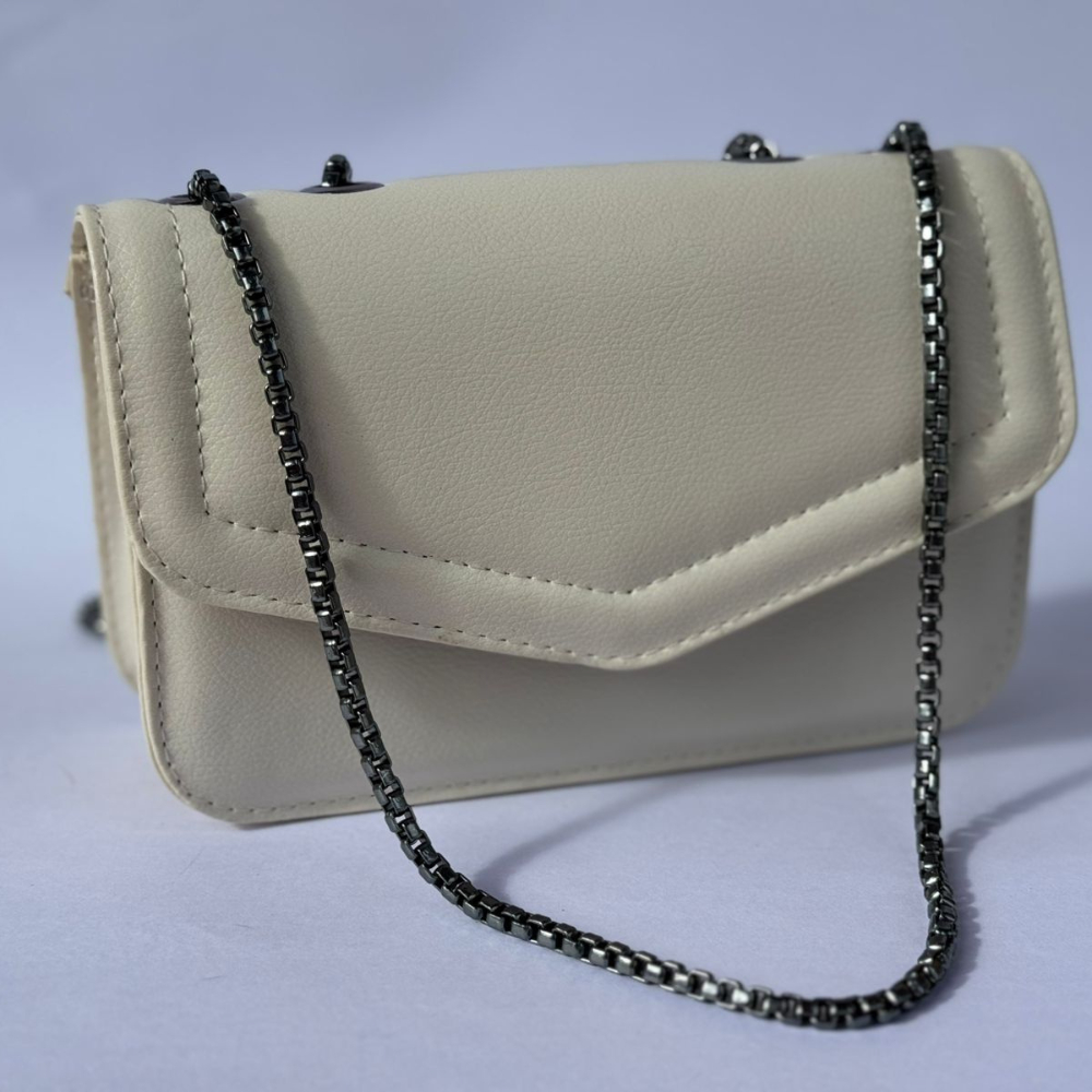Mini Bag Feminina Básica Bolsa Lateral De lado com Alça de Corrente Bolsa Casamento Festa