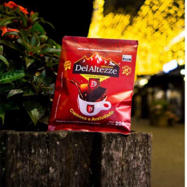 kit 3 chocolates 200G quente Cremoso Del Alteeze (Suisse )Campos do Jordão
