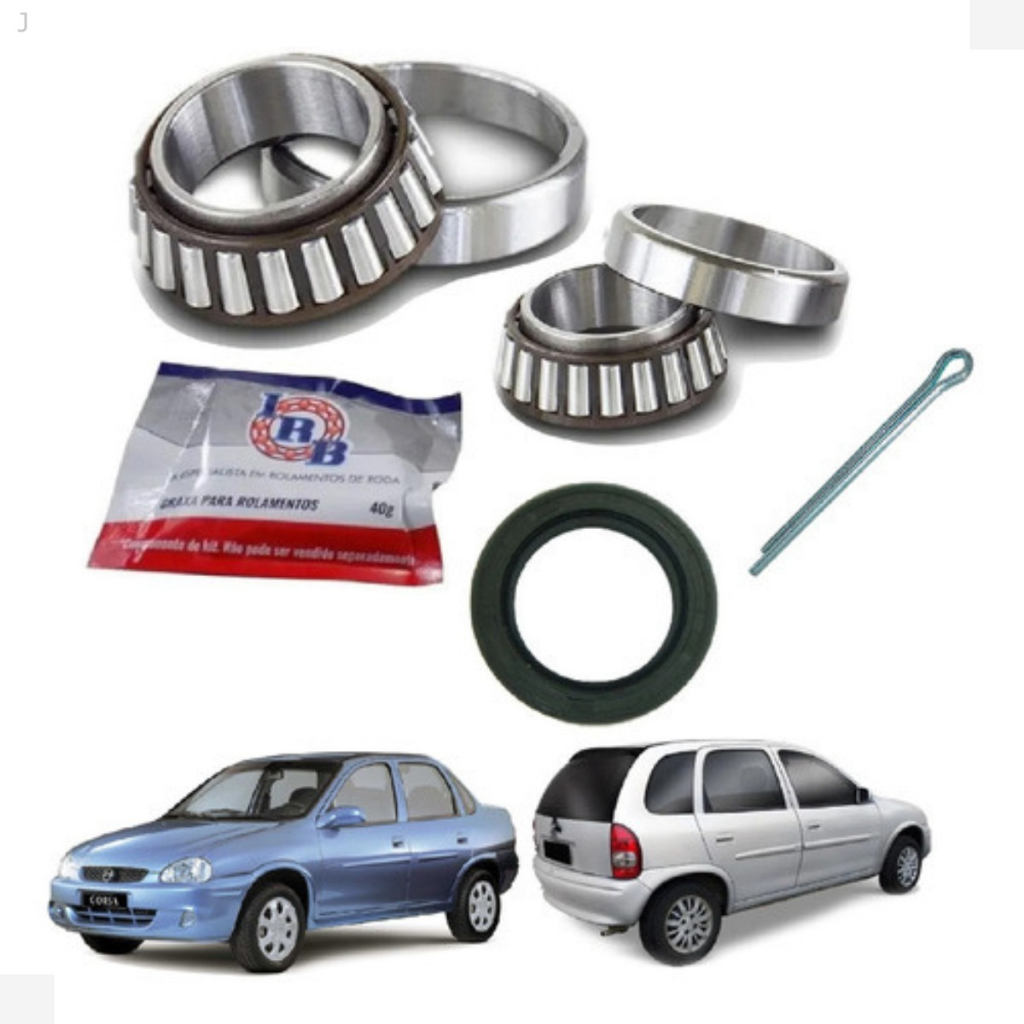 Kit Rolamento Roda Traseiro Corsa Super 94 95 96 97 98 99 00  Corsa Monza Kadett IRB200