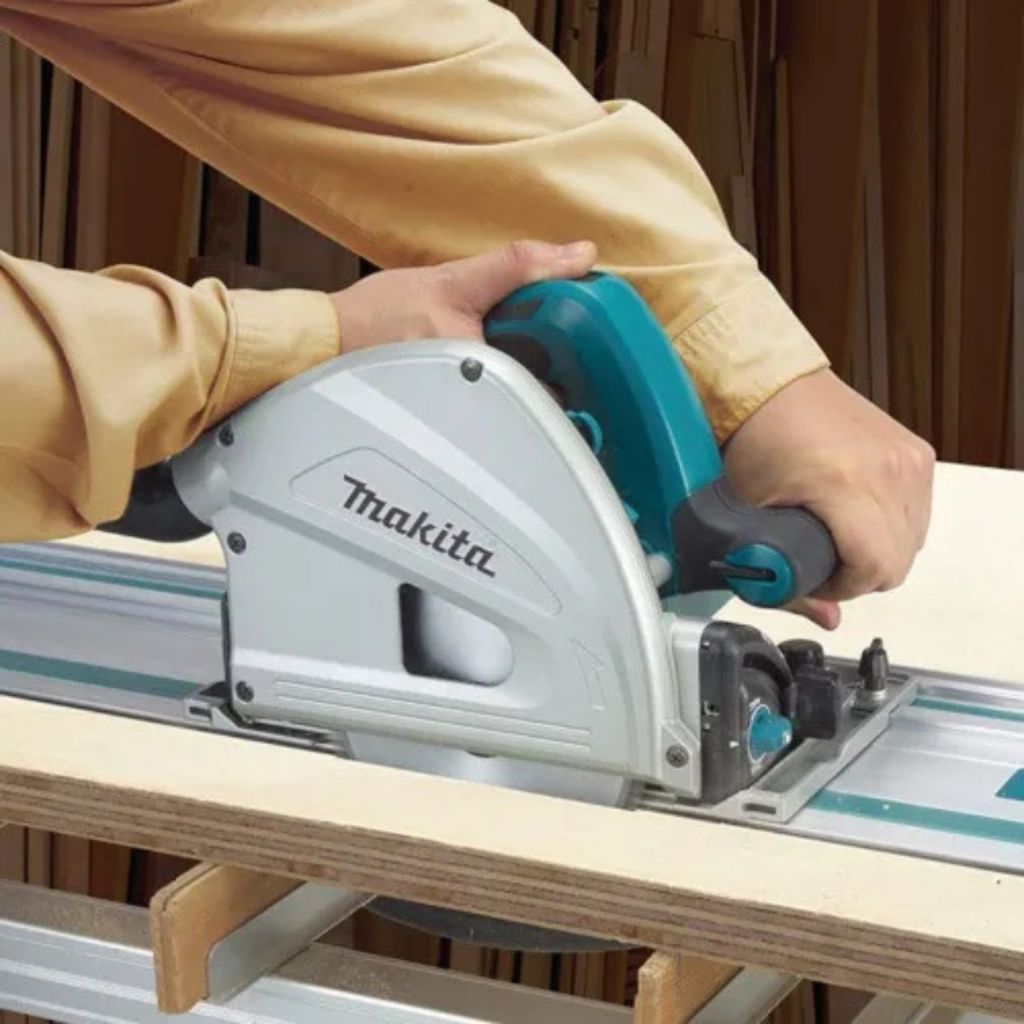 Serra Circular de Trilho Manual Makita 165 mm 1300 Watts Com Maleta SP6000J - Home & Living