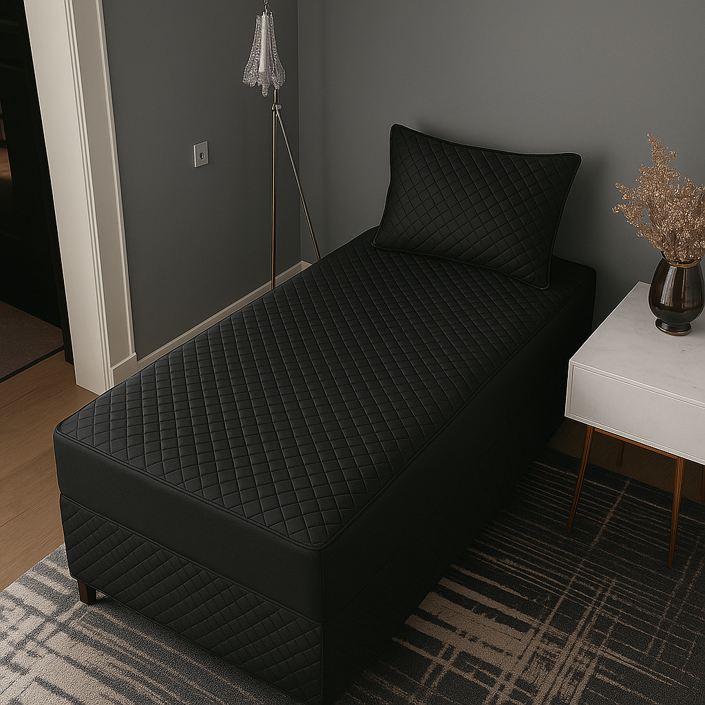 Capa de Colchão Impermeável Solteiro - Toque Macio em Oferta na Shopee