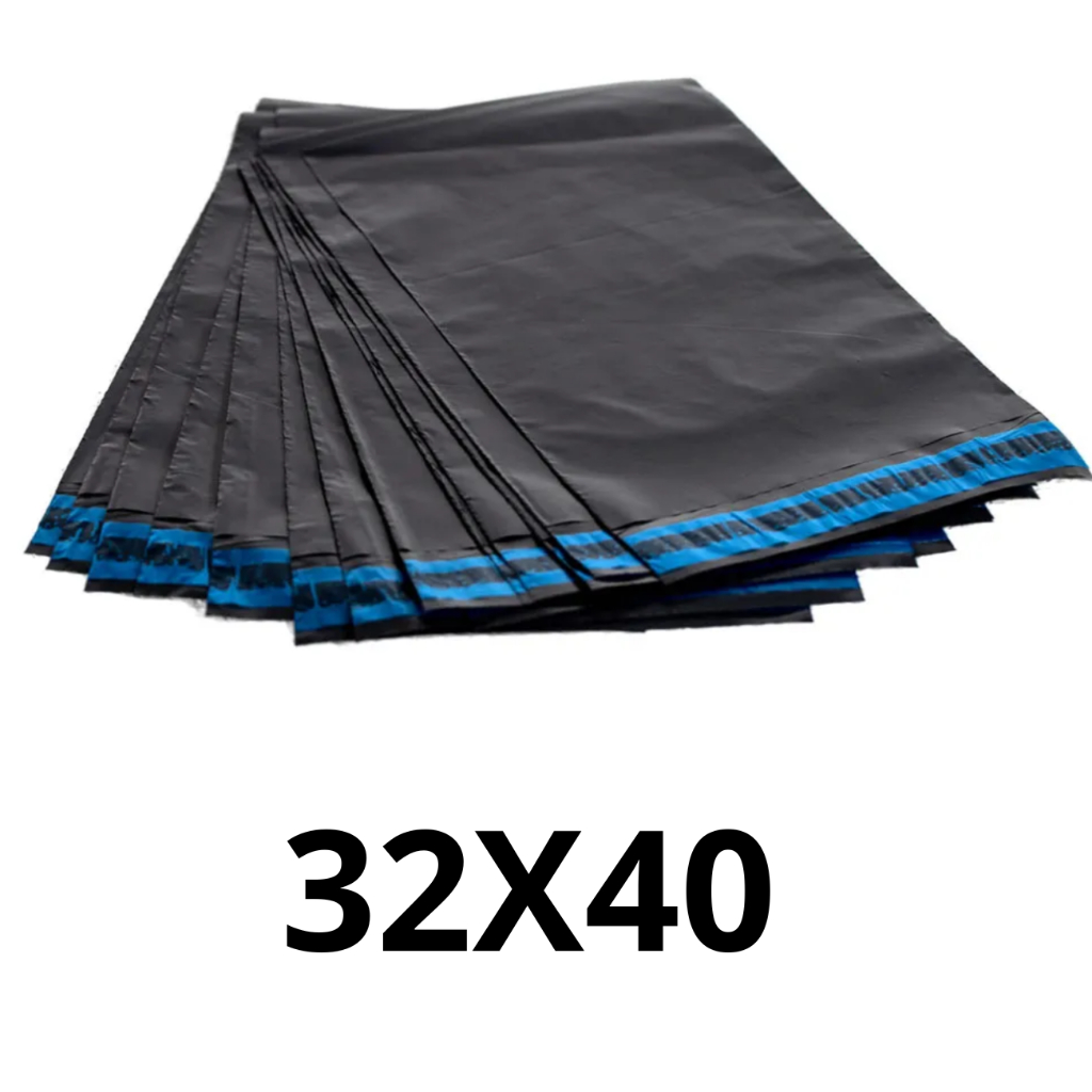 Kit 250 / 500 /1000 UN Envelope de Segurança Preto 32X40 E-Commerce Lacre Auto Colante Impermeável em Oferta na Shopee
