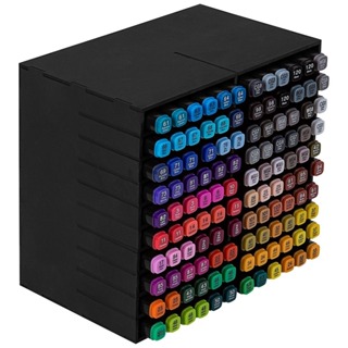 Suporte Expositor Para Caneta Marcadora Touch 120 Canetas, Box Empilhavel com Colmeia em Oferta na Shopee