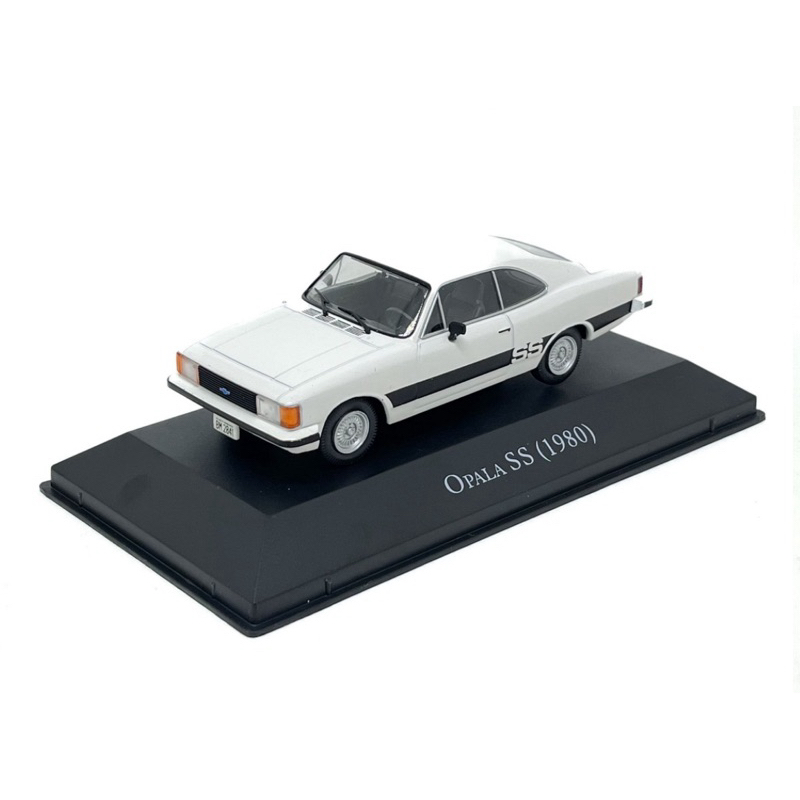 Miniatura Chevrolet Opala SS 1980 1/43 Chevrolet Collection Série Ouro