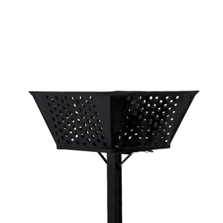 Lixeira de Rua Calçada Chão Resistente Pintura Eletrostática Anticorrosiva em Oferta na Shopee