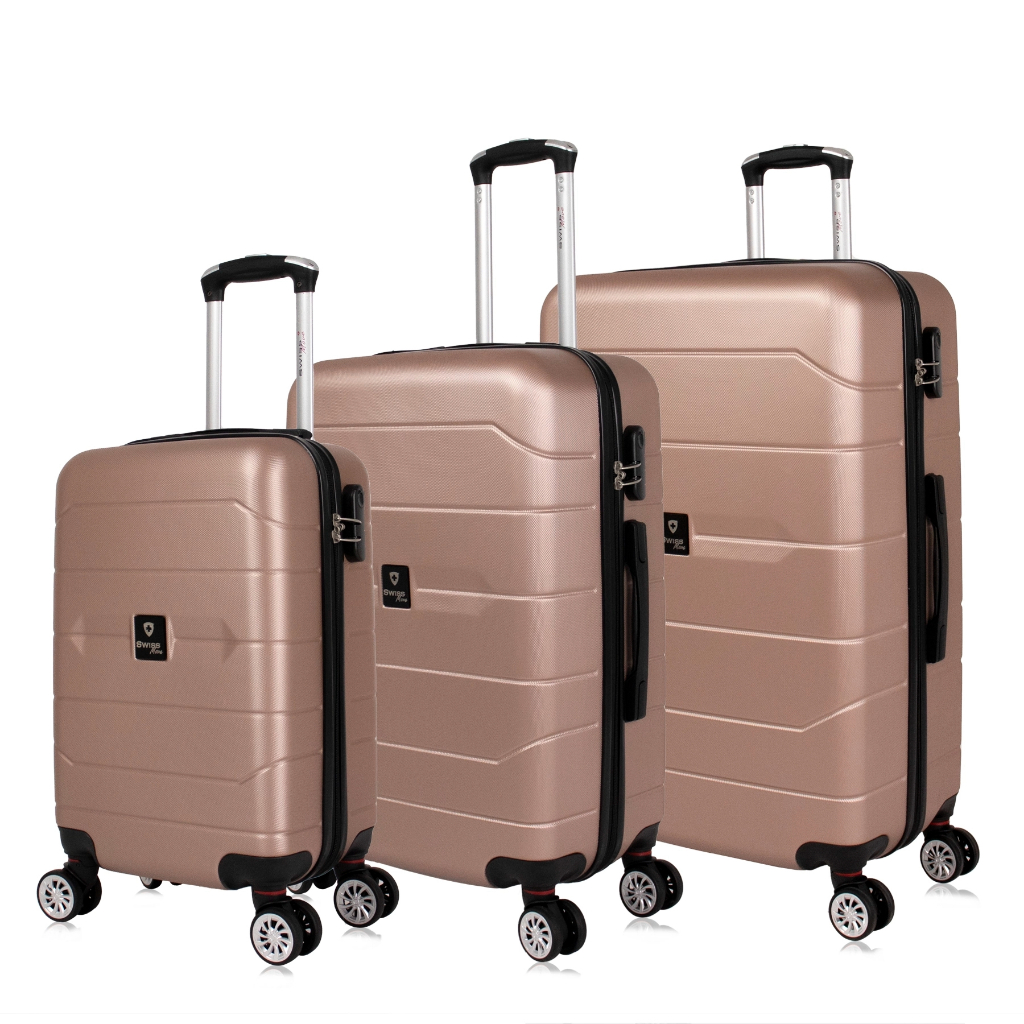 Conjunto de malas de viagem PMG Tokio Swiss Move Rose - Travel & Luggage