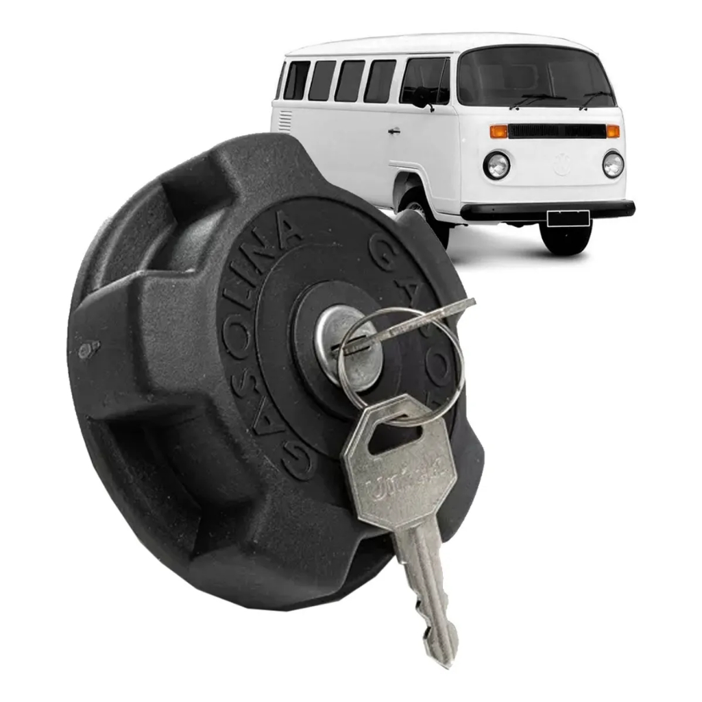 Tampa Do Combustível C/chave Vw Kombi Clipper 1997 1998 1999 2000 2001 2002 2003 2004 2005