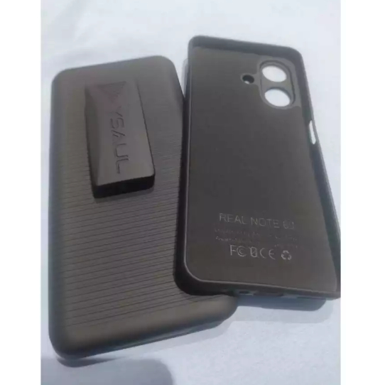 Capinha Impacto Para Realme Note 60 + Suporte Cintura