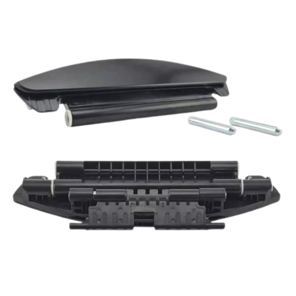 Kit Dobradiça Completa da Tampa  - Lavadora Brastemp BWG11