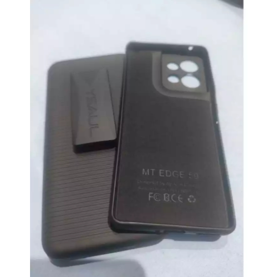 Capa suporte cinto cintura Redmi Note 14 Pro 5g /poco x7 com capa silicone com camurça