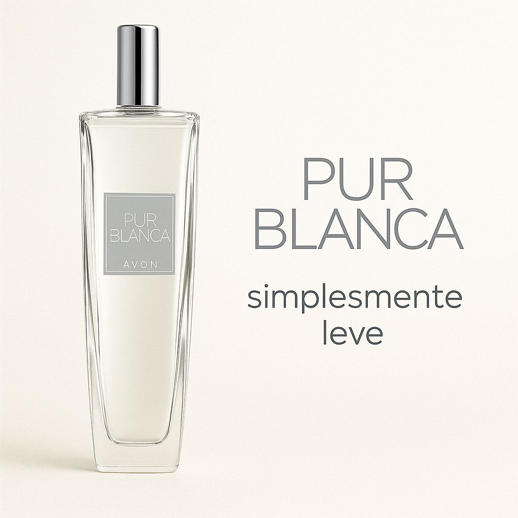 PERFUME AVON PUR BLANCA ORIGINAL em Oferta na Shopee