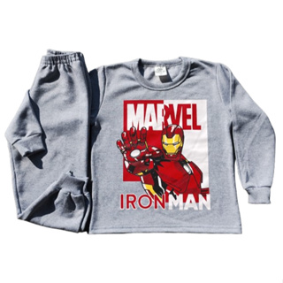 Conjunto Infantil  Moletom Peluciado  Meninos Masculino do 01 ao 08 em Oferta na Shopee