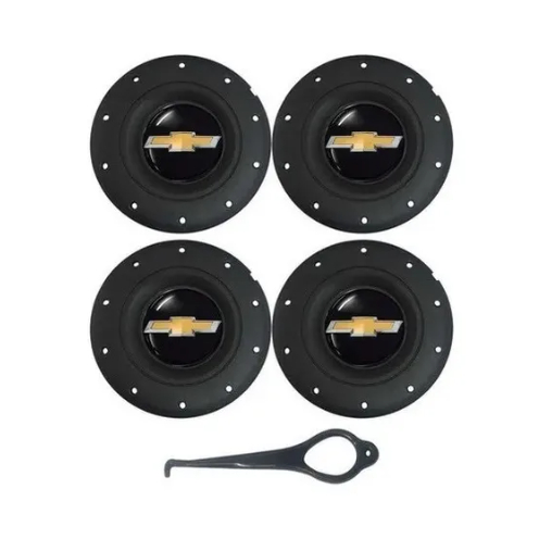 Jogo 4 Calota Centro Roda Ferro Gm Chevrolet Amarok Aro 13 14