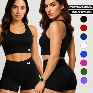Short Corrida Fitness ZERO TRANSPARÊNCIA Suplex Premium Feminino Academia Treino Musculação Crossfit em Oferta na Shopee
