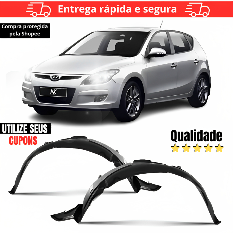 Par/Un Parabarro Dianteiro I30 2009 2010 2011 2012 2013 em Oferta na Shopee