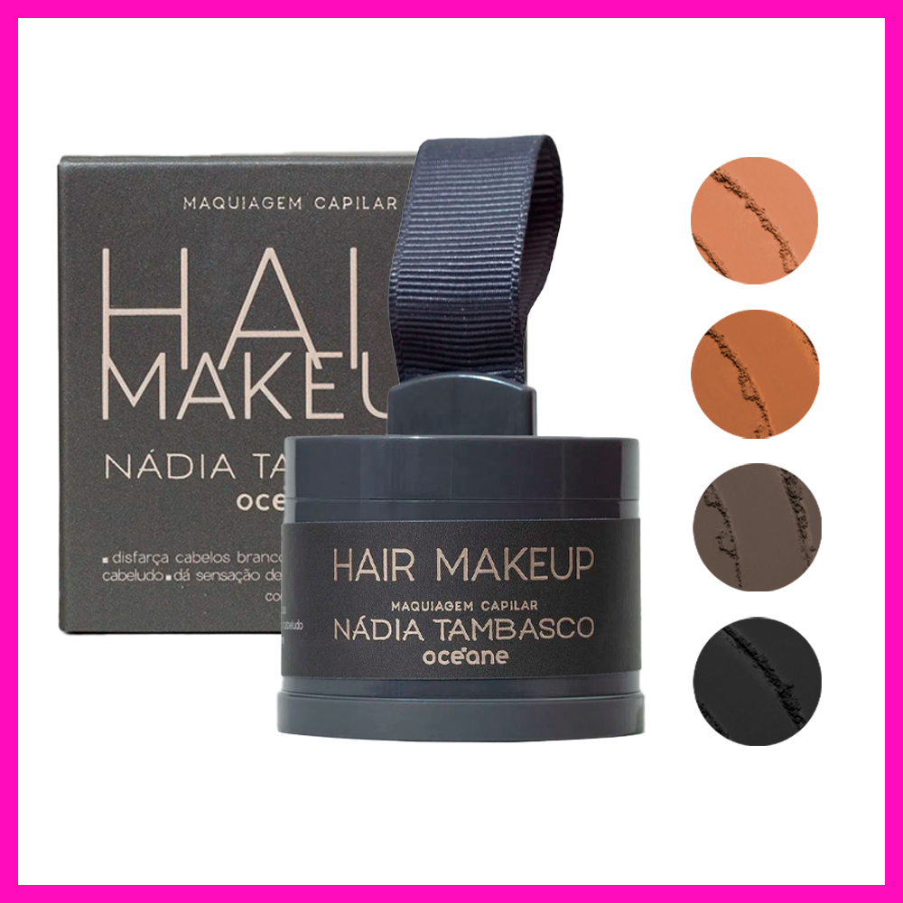 Nádia Tambasco Maquiagem Capilar Hair Make Up 4g (Ajudar a corrigir falhas nos cabelos)