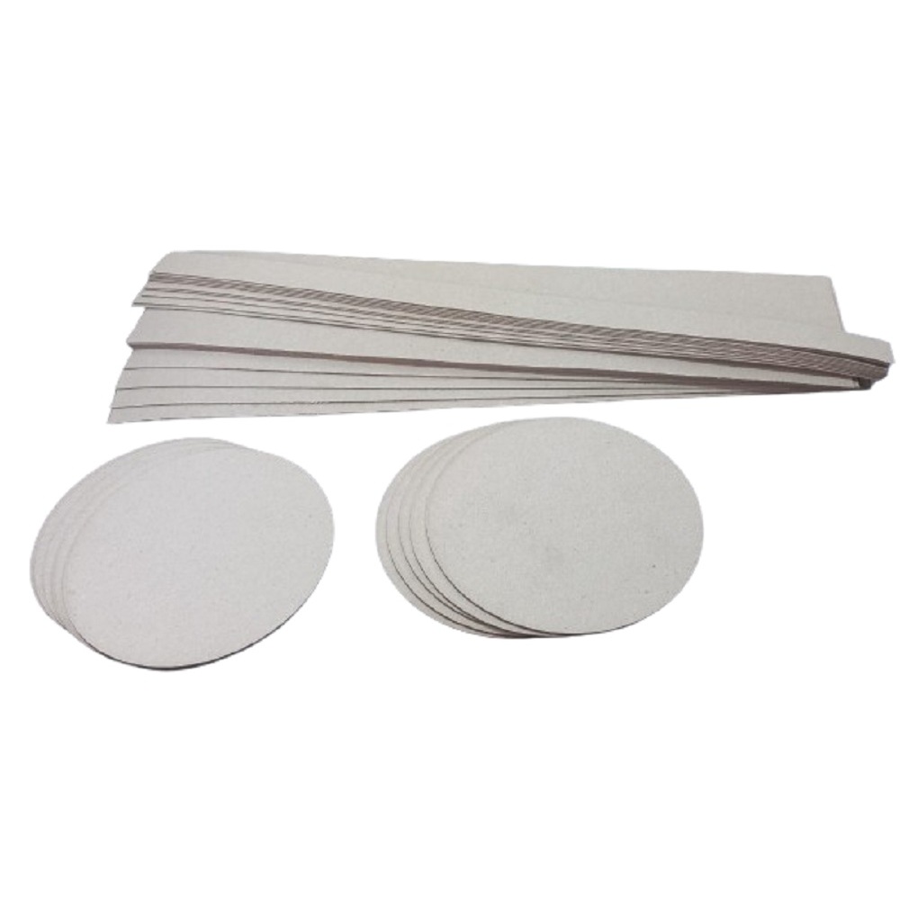 10 Recorte papelão Cinza Para caixa Cesta/Cachepô Redondo 15x15cm em Oferta na Shopee