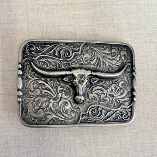 Fivela Country Longhorn Premium Lançamento em Oferta na Shopee