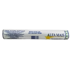 Papel Lençol 70cmX50m 100% Branco - ALFA MAIS