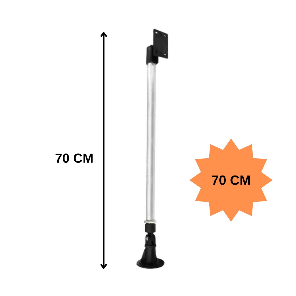 Suporte Prolongador 70cm para Câmera - Infra Sensor Iva Alumínio