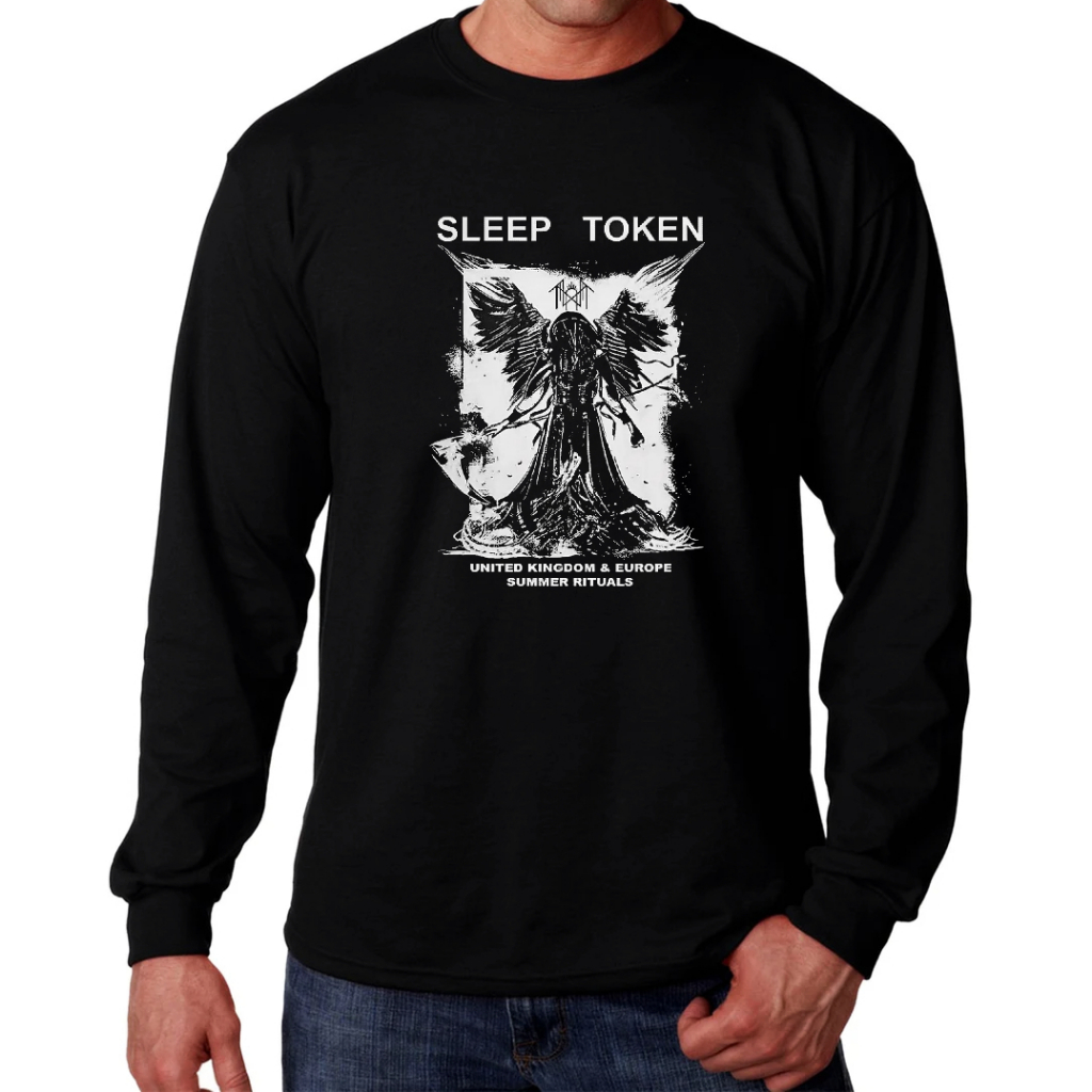 Camiseta Sleep Token Camisa Manga Longa Banda Rock