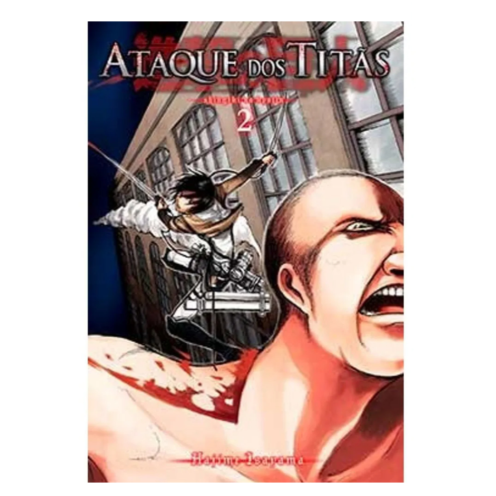 Ataque Dos Titãs Edição 02 - Mangá Panini Série Original