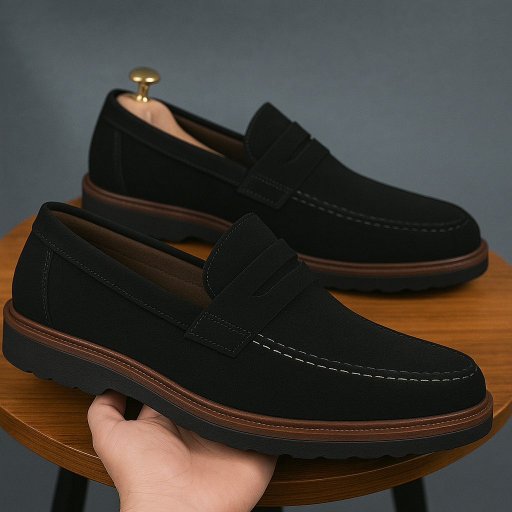 Loafer mocassim Oxford Em Couro Camurça Legitimo Masculino Sport Fino Brogue Veludo Derby Lançamento em Oferta na Shopee