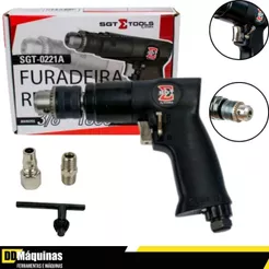 Furadeira Pneumática Reversível 3/8" 1800 RPM SGT-0221A - Sigma Tools