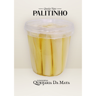 Queijo Palitinho em conserva no balde 300gr em Oferta na Shopee