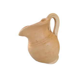 Ânfora Decorativa de Barro Inclinada Estilo Jarra para Fonte de Água – Rústica e Artesanal em Oferta na Shopee